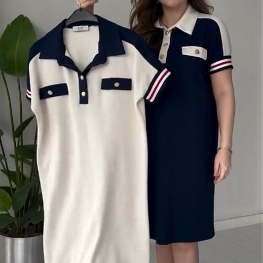 👗Női rövid ujjú alkalmi ruha