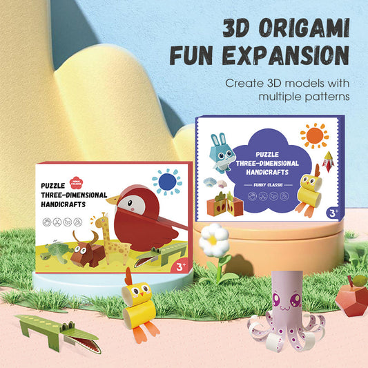 🔥🐞 3D kézzel készített Origami könyv 🙋♂️