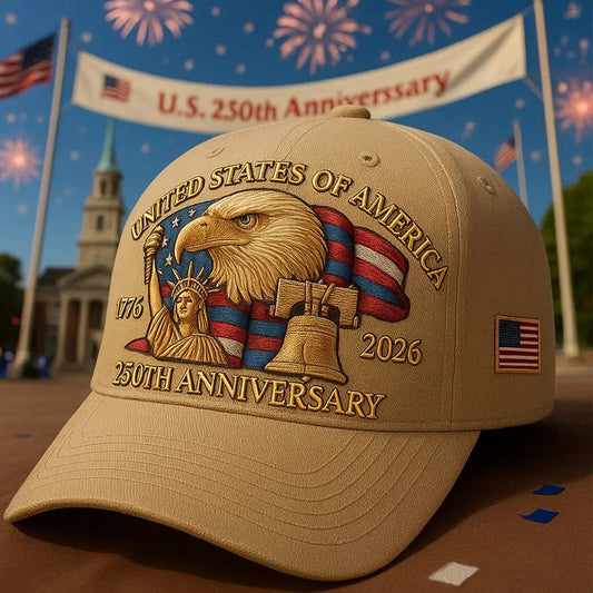 🔥 Amerikai Egyesült Államok 250. évfordulója baseball sapka 🧢🎁