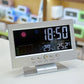 ⏰Digitális LED hőmérséklet- és páratartalom-monitor, időjárás-előrejelzés, LED asztali ébreszt