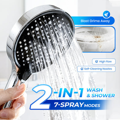 🚿Magas nyomású állítható zuhanyfej