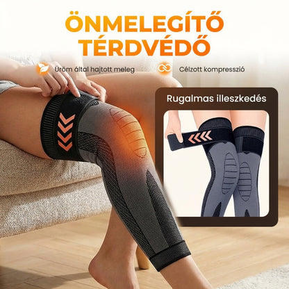 Hosszabbított sportolási melegítő térdelővédő