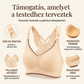 💕M-5XL🦋Pillangós hímzésű merevítő nélküli melltartó