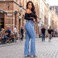 👖Stretch magas derekú farmernadrág