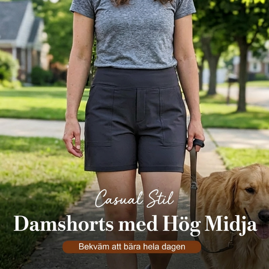 Női magas derekú sportrövidnadrág