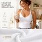 Női mély V-nyakú, testhezálló camisole