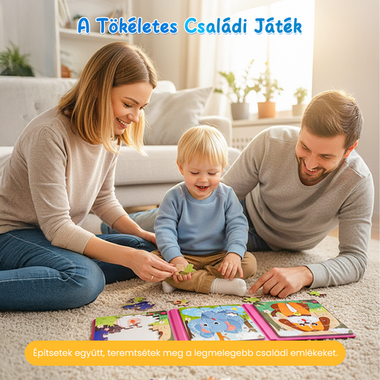 🎁 Mágneses építőkönyv gyerekeknek 🧩👶💕