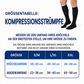 🧦🔥Térdig érő kompressziós zokni cipzárral – Légáteresztő tartózokni futáshoz, utazáshoz, munkához és hosszú állóidőhöz