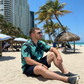 🏖️Férfi trópusi mintás ing🌴