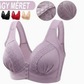 🔥 1+1 INGYEN! Előlapi rögzítésű melltartó idősebb hölgyeknek 💕 S-9XL Nagy méret | Lélegző pamut | 🚚 Utánvétes fizetés