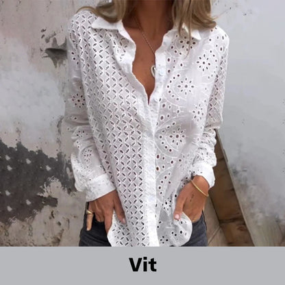 👗Camicia con ritaglio di caratteristica intagliata a mano