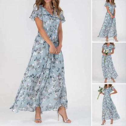 【M-3XL】🌸Tavaszi és nyári sifon virágos ruhák