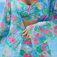 【S-2XL】👙Női divatos, szexi, nyomtatott fürdőruha 3 darabos szett