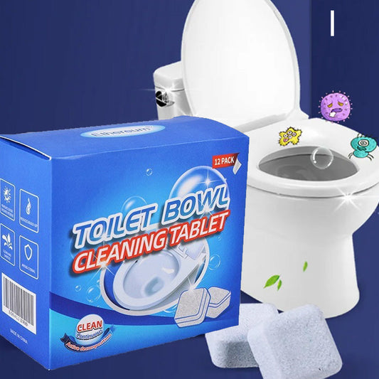 🔥 ÚJ FORGALOMBAN! 🔥 Erős WC-tisztító tabletták 🚽🧼