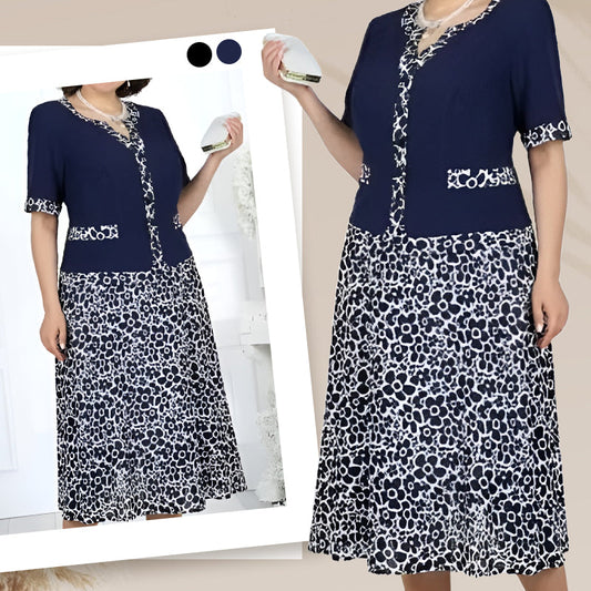 👗Virágos minta Női kétrészes ruhák