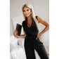 【M-2XL】💟Női ujjatlan V-nyakú egyszínű Jumpsuit