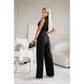 【M-2XL】💟Női ujjatlan V-nyakú egyszínű Jumpsuit