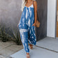 ✨ Női divat spagetti pántos nyomtatott Jumpsuit