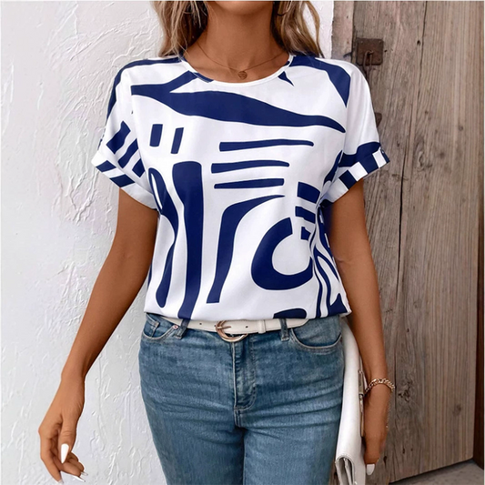 👕Női alkalmi rövid ujjú póló