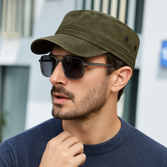 🧢Retro, lapos tetejű baseball sapka