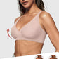 🥰 Mélyen dekoltált, V alakú, push-up, merevítő nélküli, varrás nélküli zselés melltartó👙🔥