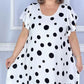 🔥 [S-4XL] ✨️👗 Női Mintás Pöttyös Ruha