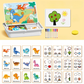 Mágneses puzzle gyermekjátékok