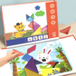 🎁A tökéletes ajándék🌟Gyerekek számára készült mágneses tangram puzzle készlet