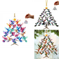 🐦Akril kolibri karácsonyi dísz✨