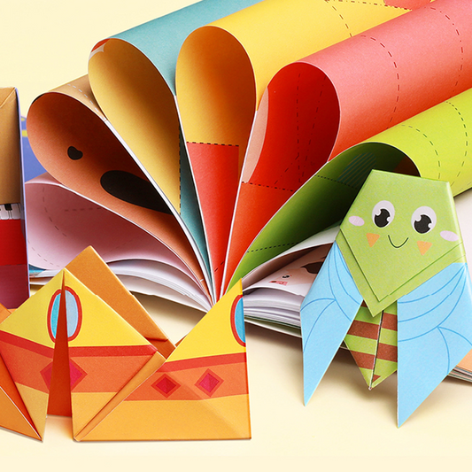 🎄📚 Gyerek origami könyv — 30 origami minta! 👶🧠