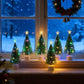🔥LED fenyő tűlevelű karácsonyfa csillaggal🎁