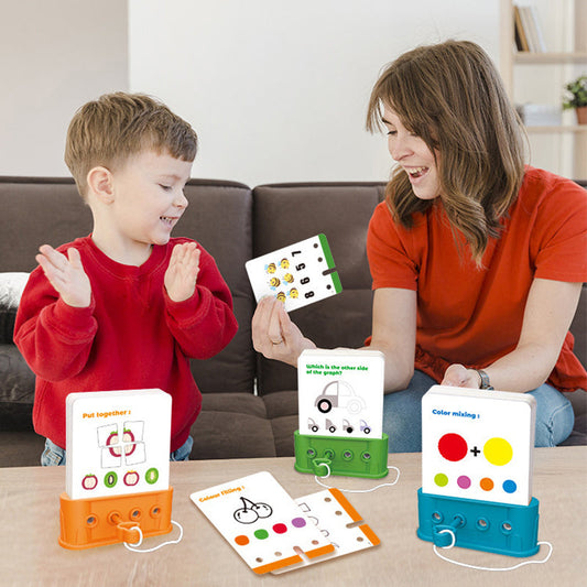 Logikai kulcs oktatási játék szett gyermekeknek