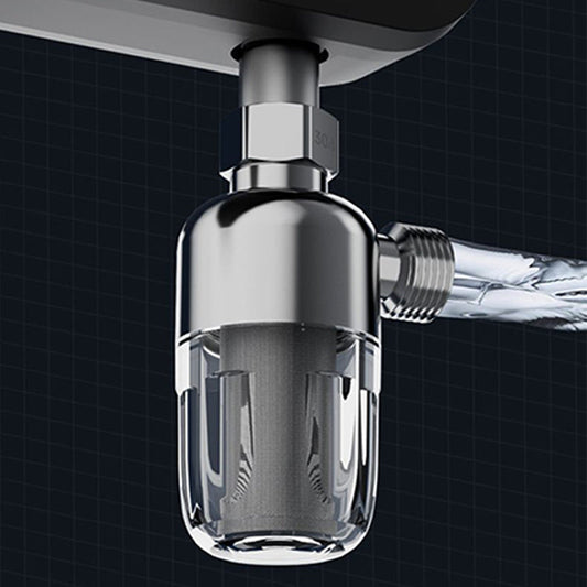 💧Rozsdamentes acél 40 mikronos teljes ház vízszűrő