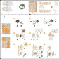 🦉Szuper fa mechanikus modell puzzle készlet🕰️