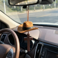 Cowboy kalap és kereszt autó dísz