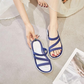 Women's Stylish Criss-Cross Strap Flat Sandals