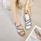 Women's Stylish Criss-Cross Strap Flat Sandals