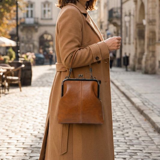 👜Női Csókzár válltáska felső fogantyúval