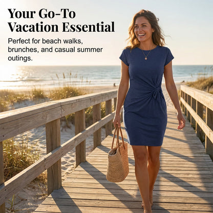 Alkalmi, galléros, ráncolt, testhezálló mini ruha