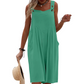 🌸Ujjatlan, széles szárú jumpsuit a nyári szellőhöz