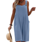🌸Ujjatlan, széles szárú jumpsuit a nyári szellőhöz