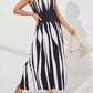 LUNE Nyomott Maxi Cami Ruha