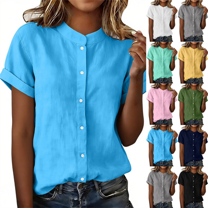 Women's Casual Button Down Shirt