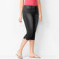 ✨Női stretch-denim Capri-nadrág