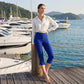 Women's Comfortable Tummy Control Stretch Capris