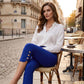Women's Comfortable Tummy Control Stretch Capris