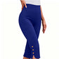 Women's Comfortable Tummy Control Stretch Capris