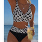 👙🌊Női magas derekú kétrészes bikini szett 🏖️
