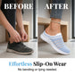 👟 Légáteresztő alkalmi slip‑on mules otthonra és szabadba💨