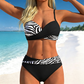 🌺👙 Mintás, formáló hatású kétrészes bikini –🌊A szigeti nyaralás elengedhetetlen kellékei–  fizetés kézbesítéskor💕